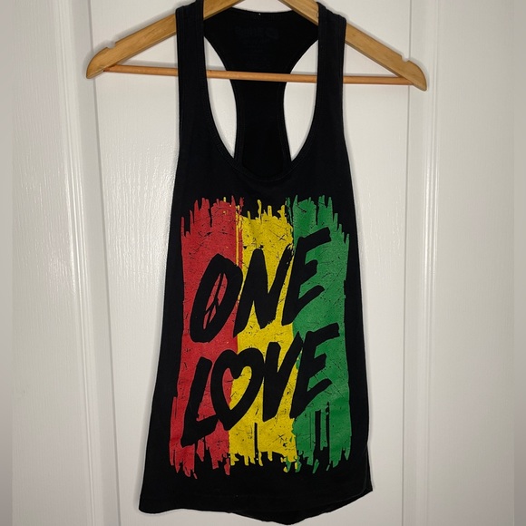 One Love - Distressed Tank Top - Picture 1 of 3